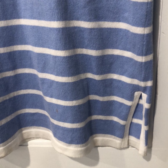 Blue and white striped dress - Picture 2 of 3